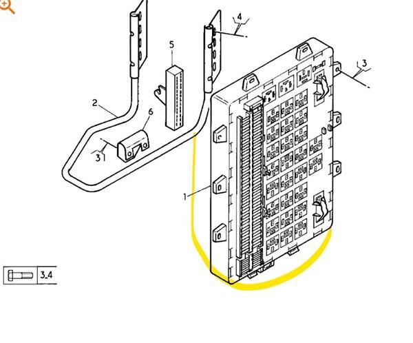 5010561943 Sicherungsblock für Renault Magnum E.TECH 440.18T Sattelzugmaschine