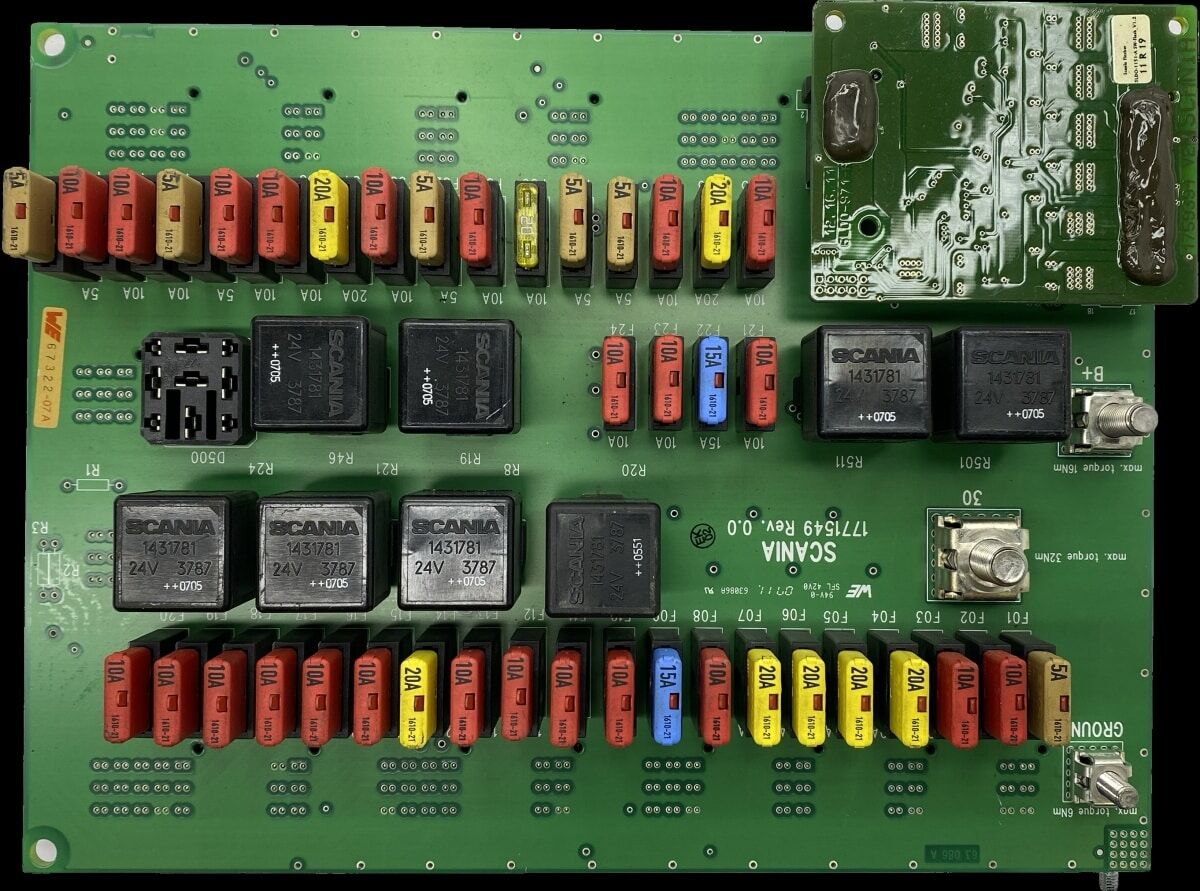 caja de fusibles para Scania camión