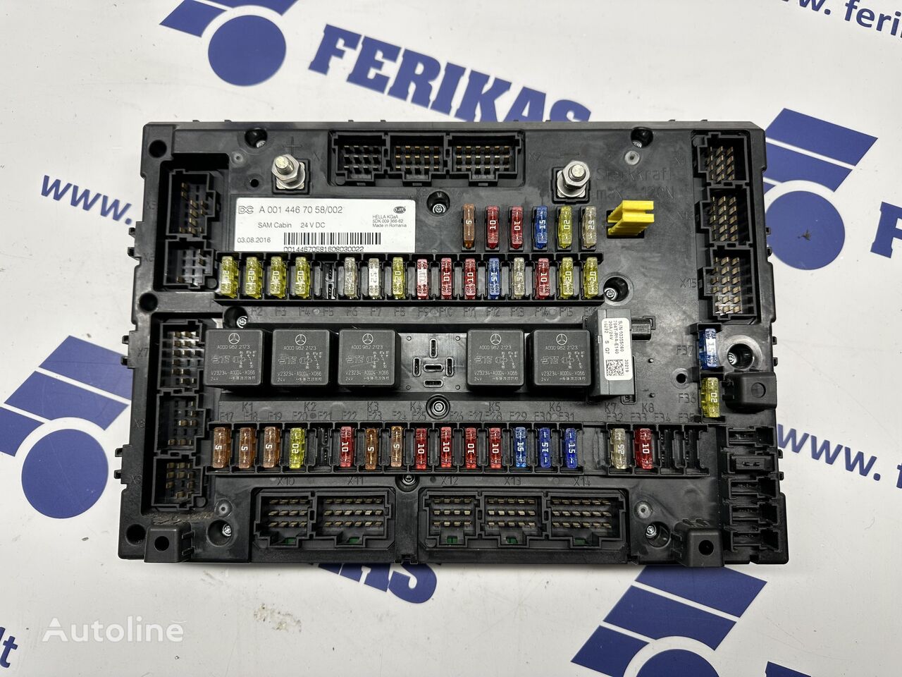 blok sekring SAM cabin fuse box untuk tractor head Mercedes-Benz Actros MP4