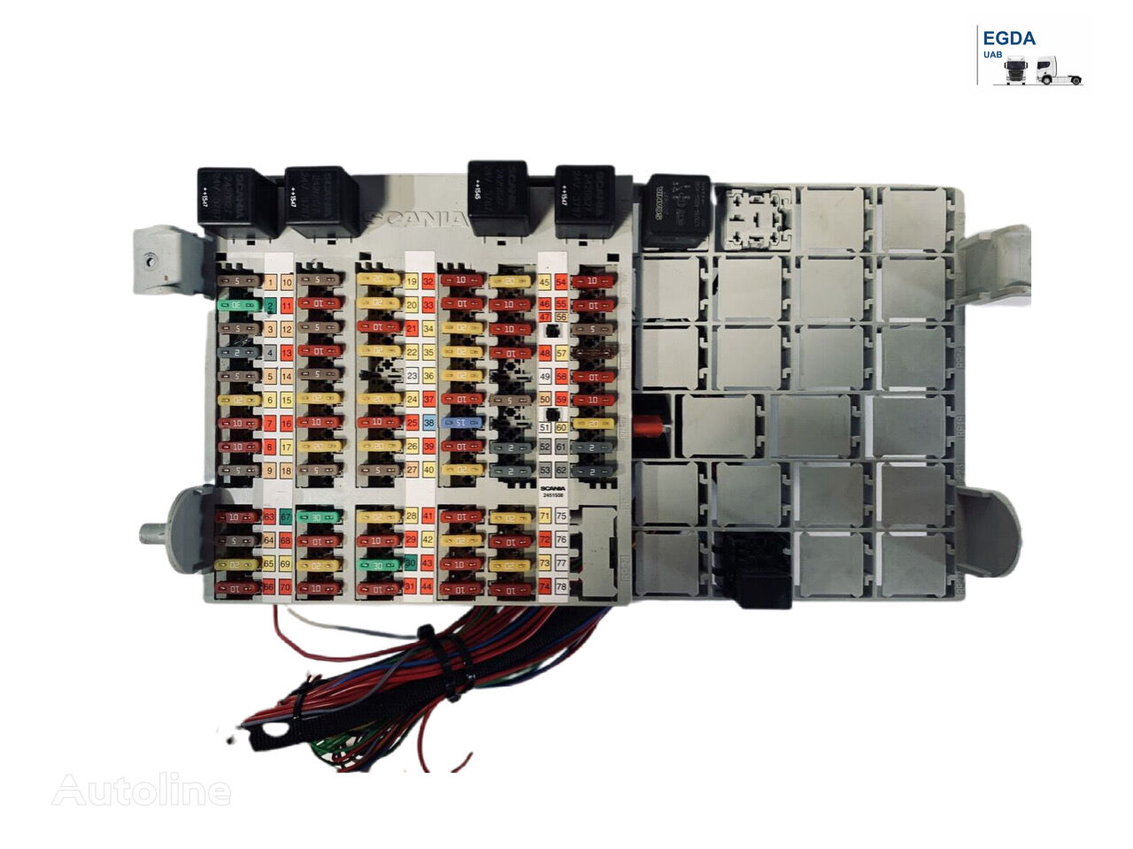 Scania P250 2451424 fuse block for truck tractor - Autoline