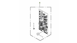 płyta moduł sterownik komputer 003029920 fuse block for Krone  Big M II mower