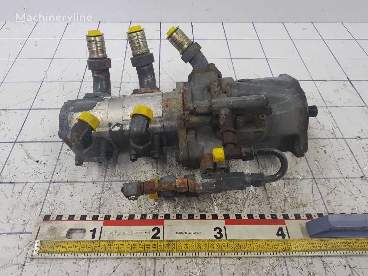 шестеренный насос Liebherr Liebherr LTM 1055-3.2 three way gear pump для автокрана Liebherr LTM 1055-3.2