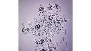 eje de engranaje para John Deere 4555/4755/4955 tractor de ruedas