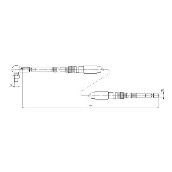 Consys gear shift cable for BMC avtobus BMC 850   bus