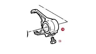 Fendt Favorit 514 Selector Fork PARTS 514100220410 gear shift fork for Fendt Favorit 514 wheel tractor