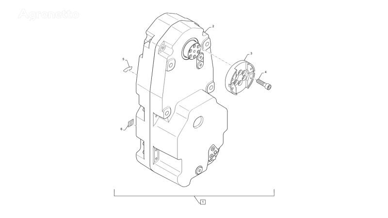 girbox untuk traktor roda New Holland T6090