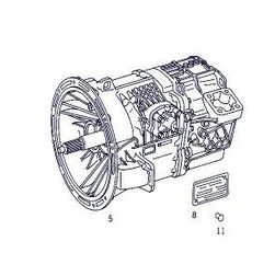 gearbox for Mercedes-Benz ATEGO truck