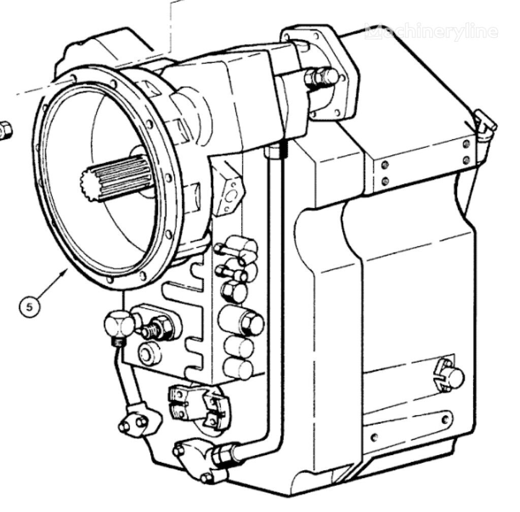 Hộp số Case 75312852R 75312852R dành cho máy san đất Case 885 885B 865 865B