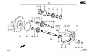 převodová skříň Claas Lexion 560 KOŁO CZOŁOWE  0006375030 (Silnik 3126b; przekładnia r pro sklízecí mlátičku Claas  Lexion 560