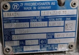 DAF 12TX mjenjač za DAF XF CF tegljača