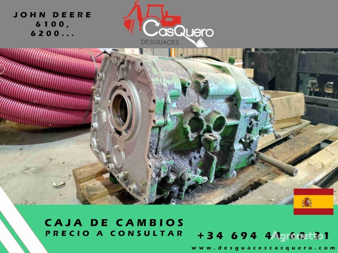 John Deere 6100, 6200, 6300, 6400, 6110, 6210, 6310, 6410 caja de cambios para piezas