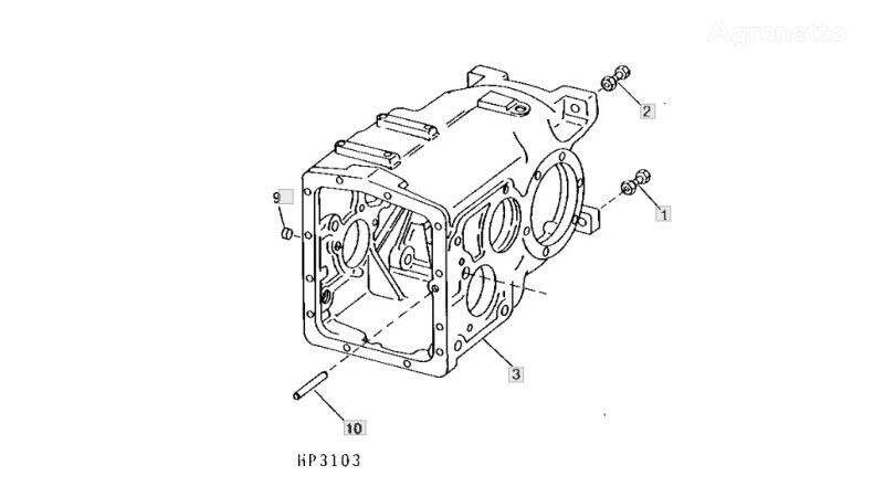 КПП John Deere CTS 9600 AH140410