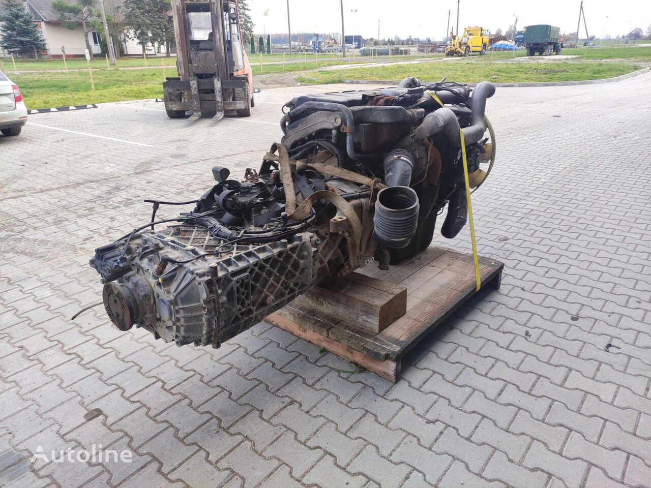 MAN ZF 16 S 222 DD gearbox for truck