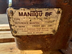 Manitou MLT 730 teleskooppi py&ouml;r&auml;kuormaaja Manitou 115-PS6-3017 vaihdelaatikko