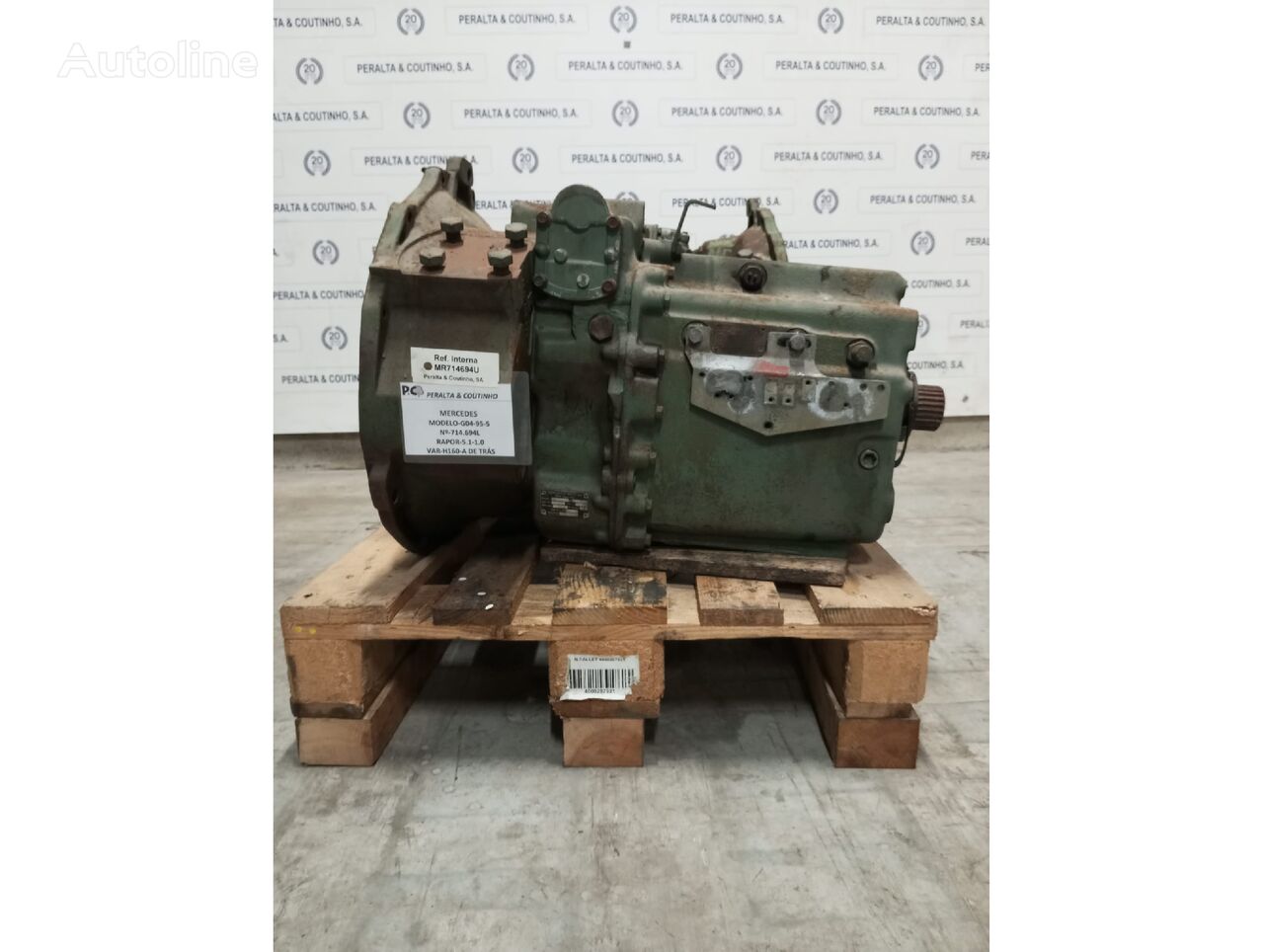 Mercedes-Benz BUS / G04/95- 5/5.1 714.604 Caixa de Velocidades GO4/160-6/7.18 714.668 gearbox for truck