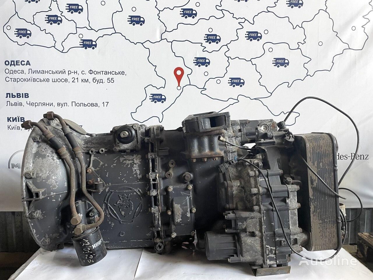 Scania Korobka peredach SCANIA GRS895R GRS895R gearbox for truck tractor