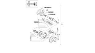 5191770 gearbox gear for New Holland T6010  wheel tractor