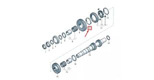 bánh răng hộp số 0CK 4/6 0CK311269C dành cho ô tô Audi A4