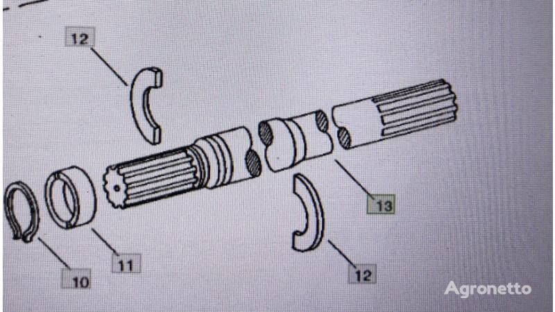 pavarų dėžės dantratis John Deere R