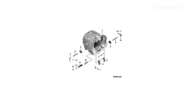 корпус КПП John Deere r134710