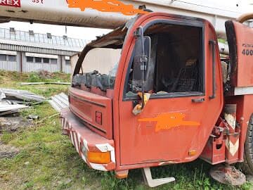 carter de boîte de vitesses Terex ATT 400 pour grue mobile