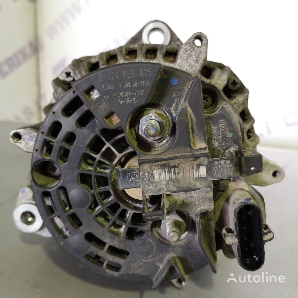 генератор MAN alternator 51261017283 для тягача MAN TGX TGS