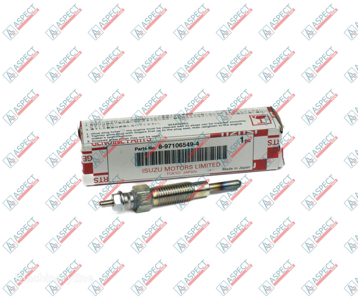 Isuzu 8971065494 glow plug for Doosan SOLAR 030+, SOLAR 035  mini excavator