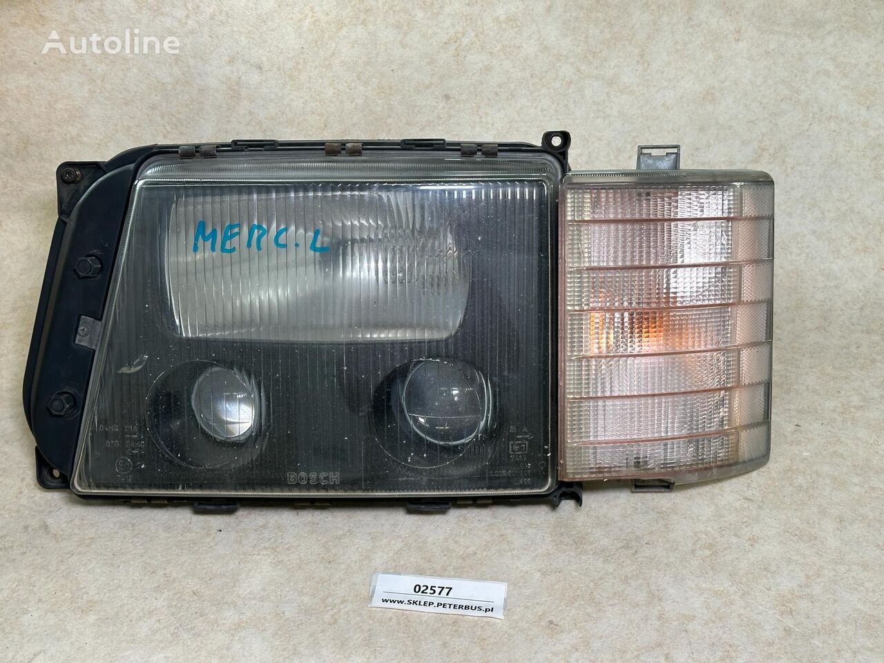 Bosch 0 301 041 001 headlight for Mercedes-Benz 404, INTEGRO, Tourismo O350 bus