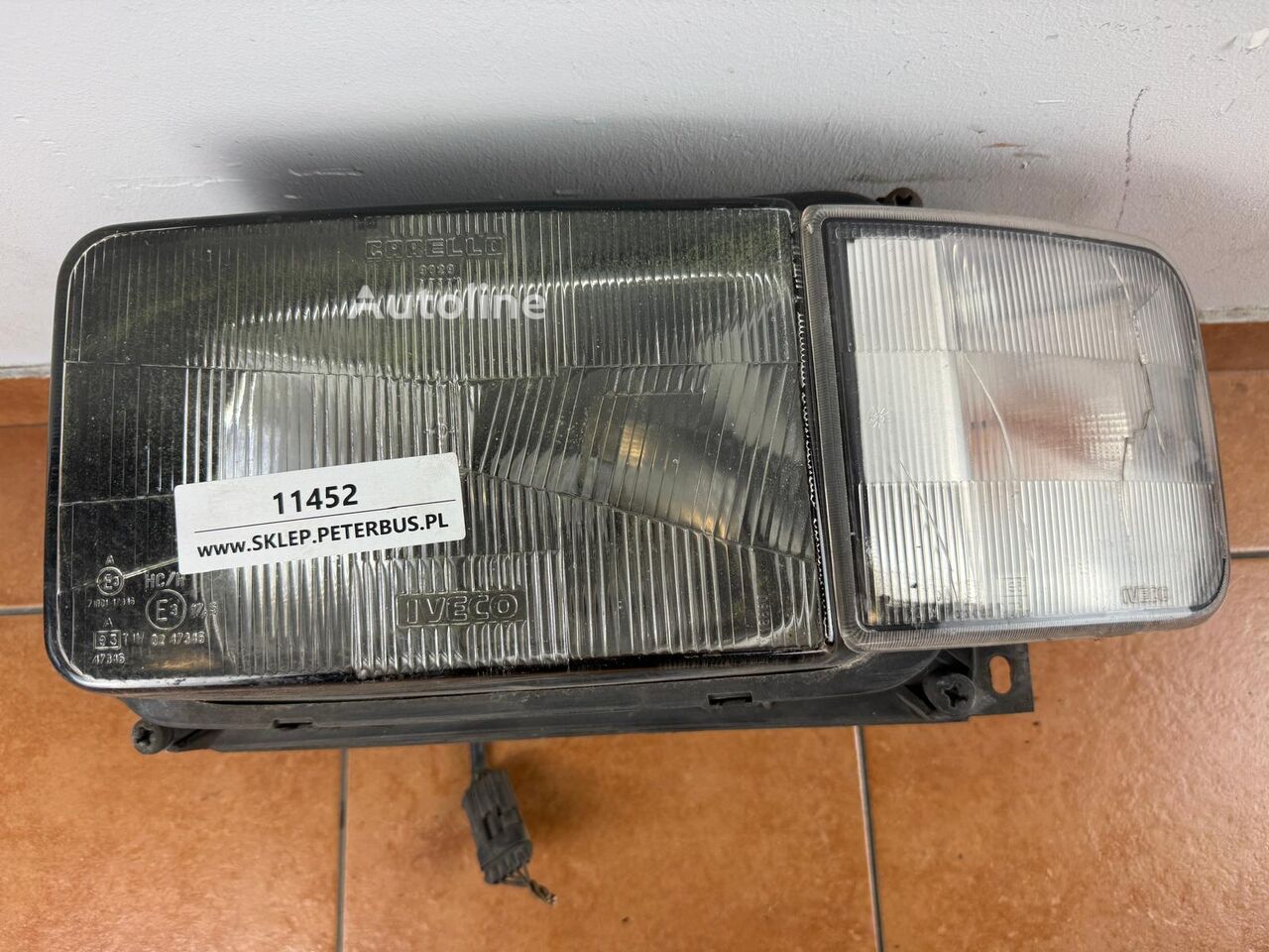 Phare IVECO CARELLO 9029 pour bus - Autoline