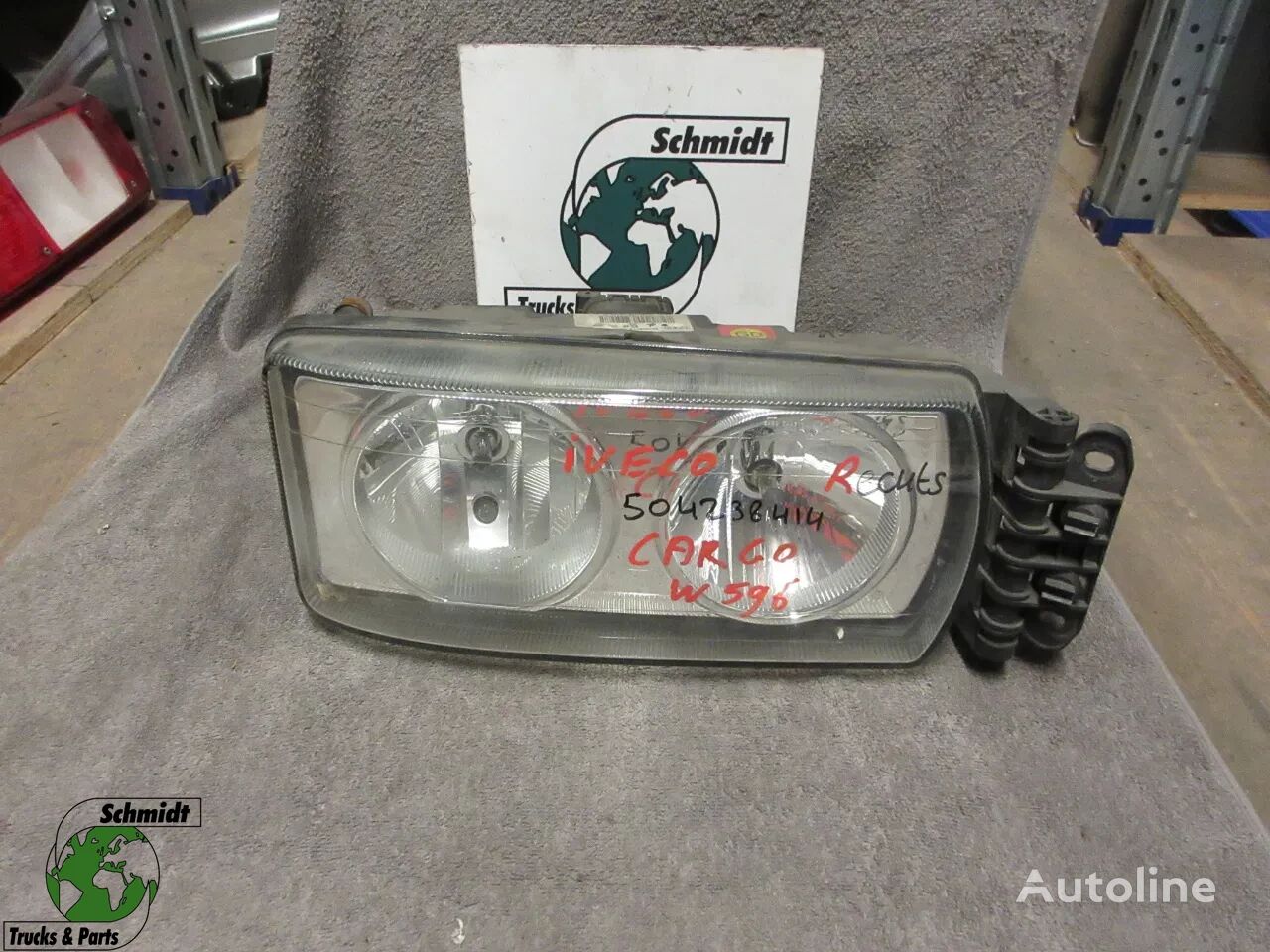 фара IVECO KOPLAMP STRALIS EURO 5 RECHTS 504238414 для грузовика