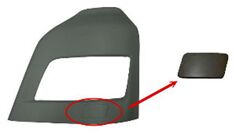 MAN HEADLAMP COVER (GREY) MS140125 headlight housing for MAN truck