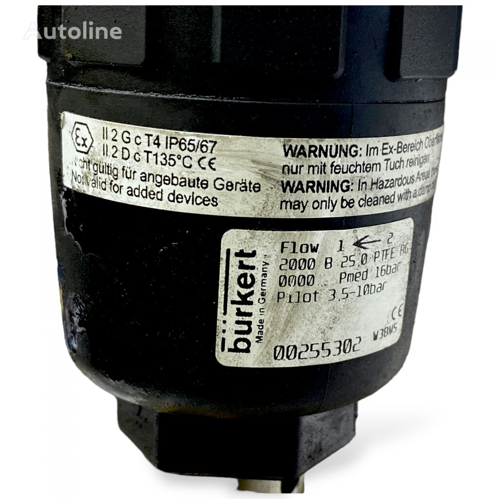 chauffage autonome BURKERT B12M (01.99-) pour Volvo B6, B7, B9, B10, B12 bus (1978-2011)