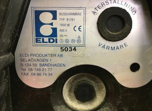 pemanas ELDI B12B (01.97-12.11) 91761 untuk Volvo B6, B7, B9, B10, B12 bus (1978-2011)