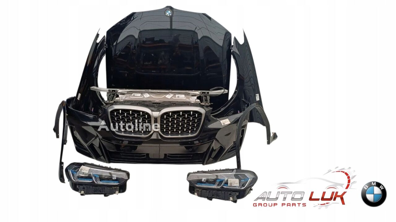Refuerzo del parachoques del capó, faros del radiador, guardabarros en forma de hoz BMW X3 - Autoline
