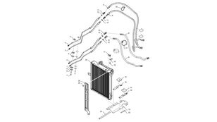 manguera para New Holland T6090 T6070  tractor de ruedas