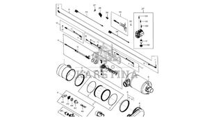 hadica DZ113640 na John Deere 9470RX