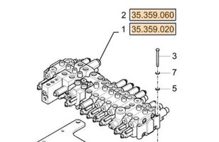 μίνι εκσκαφέας Case CX57C για διανομέας Case 31M9-10120 - 31M9-18111