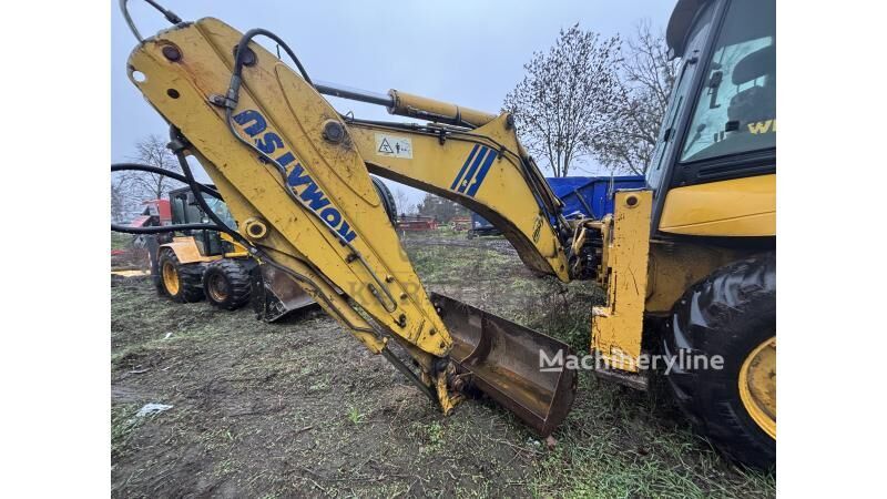 Хидрауличен цилиндар Komatsu WB93 WB97 WB 93 97 Цилиндар за подигнување на задната кофа за подигнување за багер-натоварувач Komatsu WB93, WB97 - Machineryline