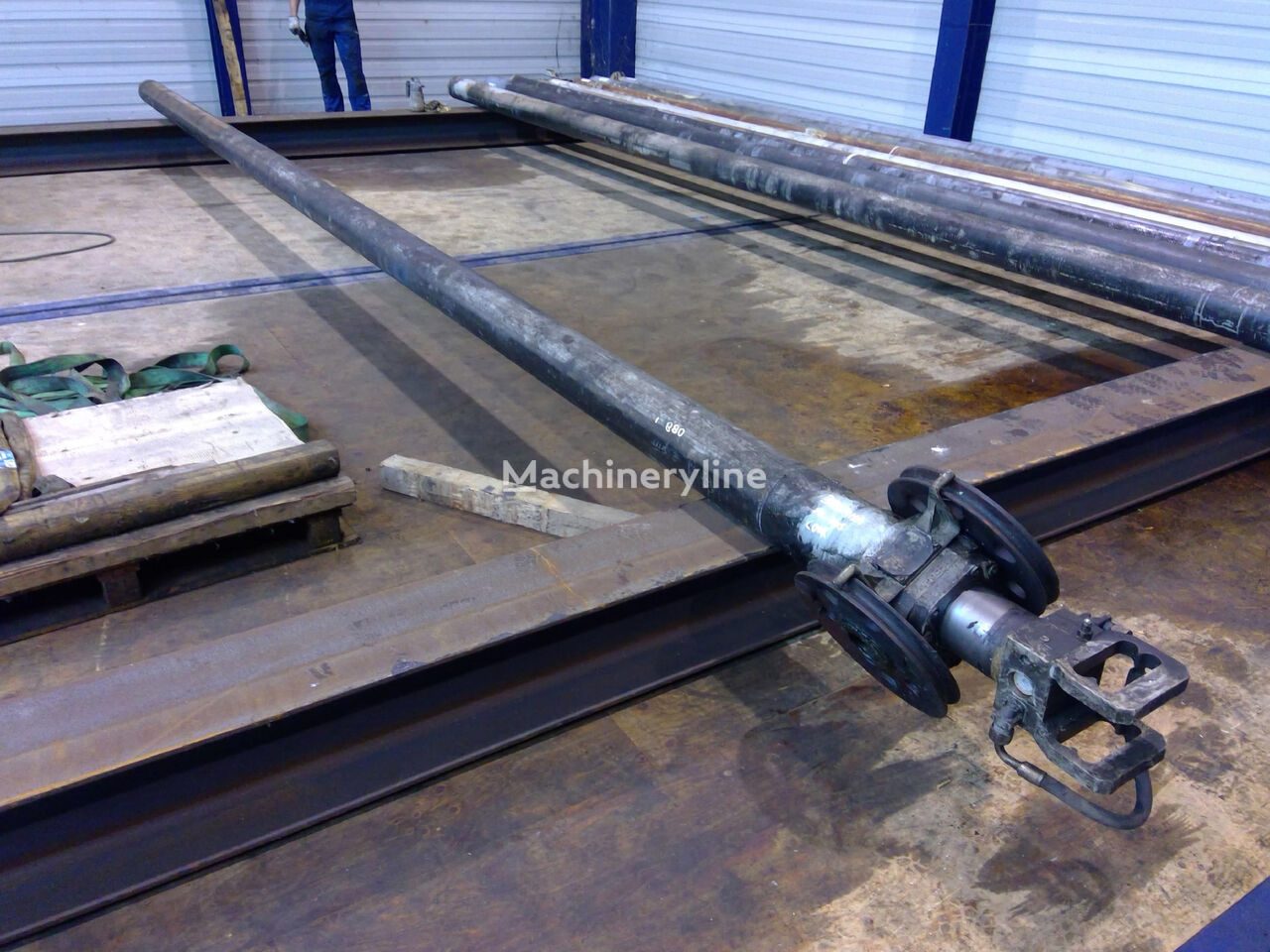 Terex Demag AC 205 telescopic cylinder 71041273 hydraulic cylinder for Terex Demag AC 205 mobile crane