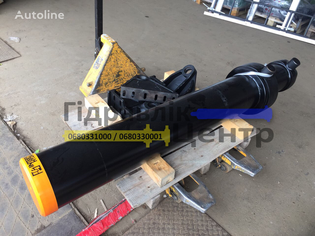 na polupritsep dlya samosvala, zernovoz. Edbro, Penta, Hyva, Binot hydraulic cylinder for trailer