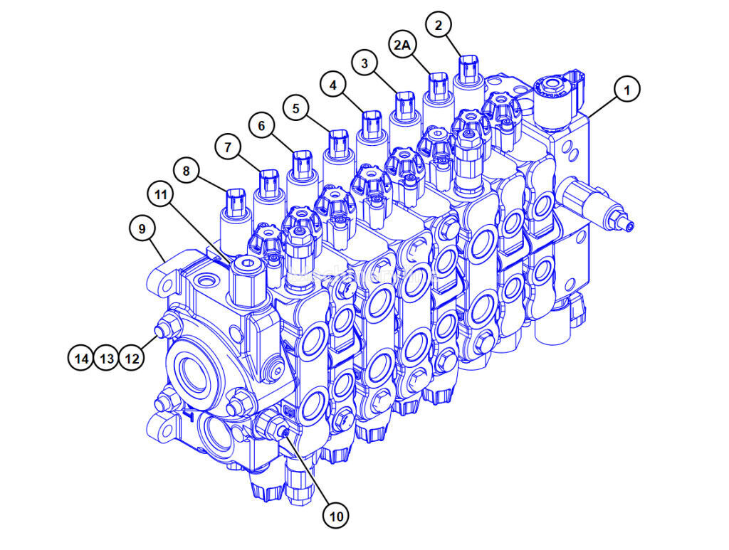 φορτωτής εκσκαφέας Caterpillar 432 444 για διανομέας Caterpillar 5661227 5661227