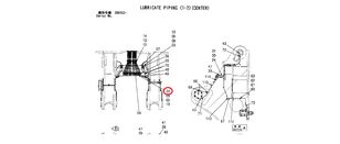 Hitachi 4624370 hydraulic distributor for Hitachi EX8000 EX8000-6 EX8000E-6 EX8000-6B-BH EX8000-6B-LD excavator