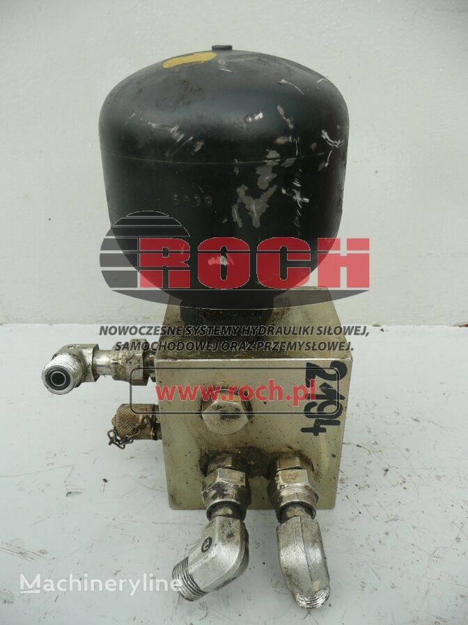 Kość NN 1104 + Hydroakumulator VOLVO 0,5L Hydraulikverteiler für Volvo L150G Bagger