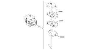 New Holland T6090 T6070 Zawór sterujący 84570227 84570227 hydraulic distributor for New Holland T6090 T6070  wheel tractor