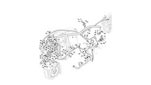 RE567487 hogedrukslang voor John Deere 9470RX
