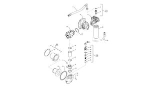 tuyau hydraulique 15.88mm id x 655mm 442847A1 pour tracteur à roues New Holland T6090