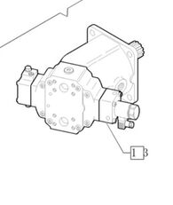 silnik hydrauliczny Case 87667148 87667148 do ładowarki kołowej New Holland W50BTC W60BTC W70BTC W80BTC