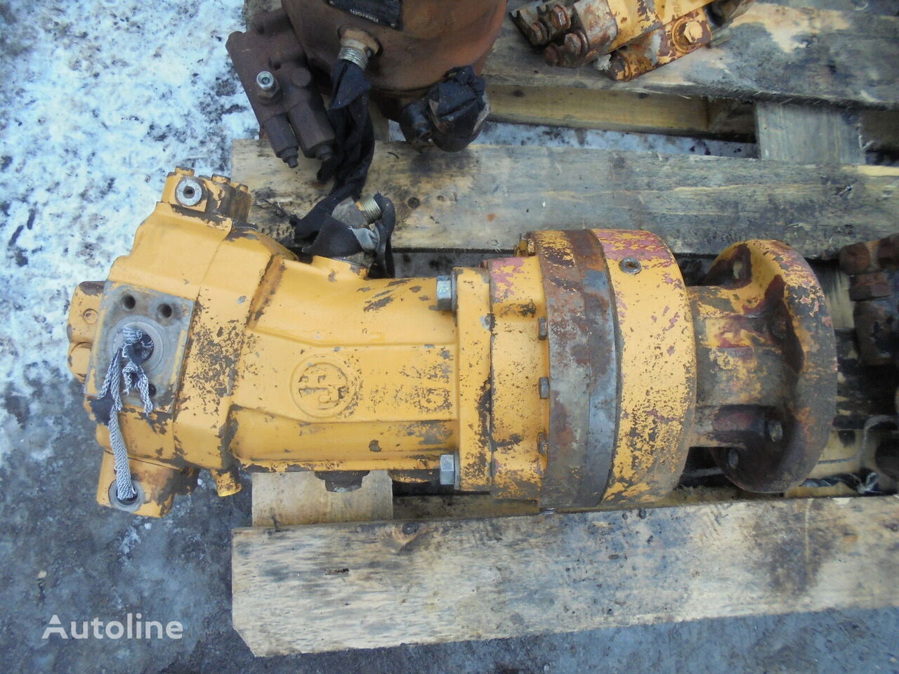 Caterpillar AA6VM55HZ hydraulic motor for wheel loader