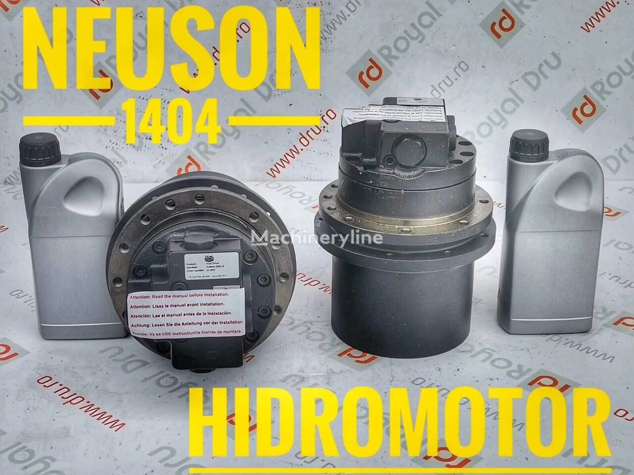 Hidromotor Miniexcavator motor hidráulico para Neuson 1404 maquinaria de construcción