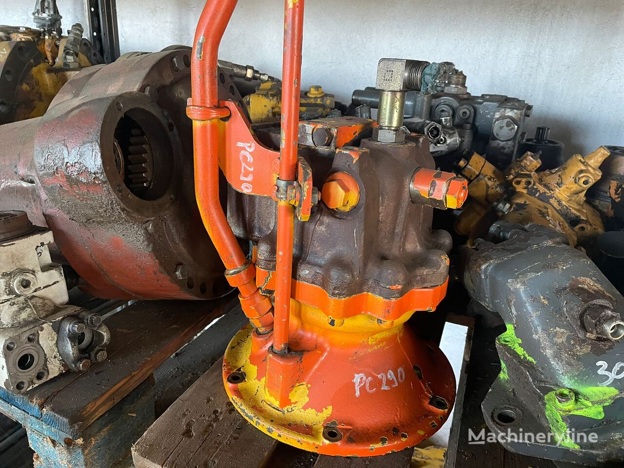 Komatsu PC 290 hydraulisk motor for gravemaskin